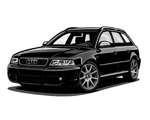 Audi RS4 2.7 T (B5) — 380 PS • 2000–2001