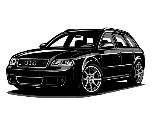 Audi RS6 4.2T (C5) — 450 or 480 PS • 2002–2004