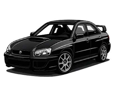 Subaru Impreza WRX (GD) — 218, 225 or 230 PS • 2001–2007