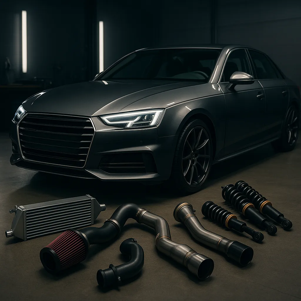Audi A4 B9 2.0 TFSI - 252: Veiktspējas uzlabošana