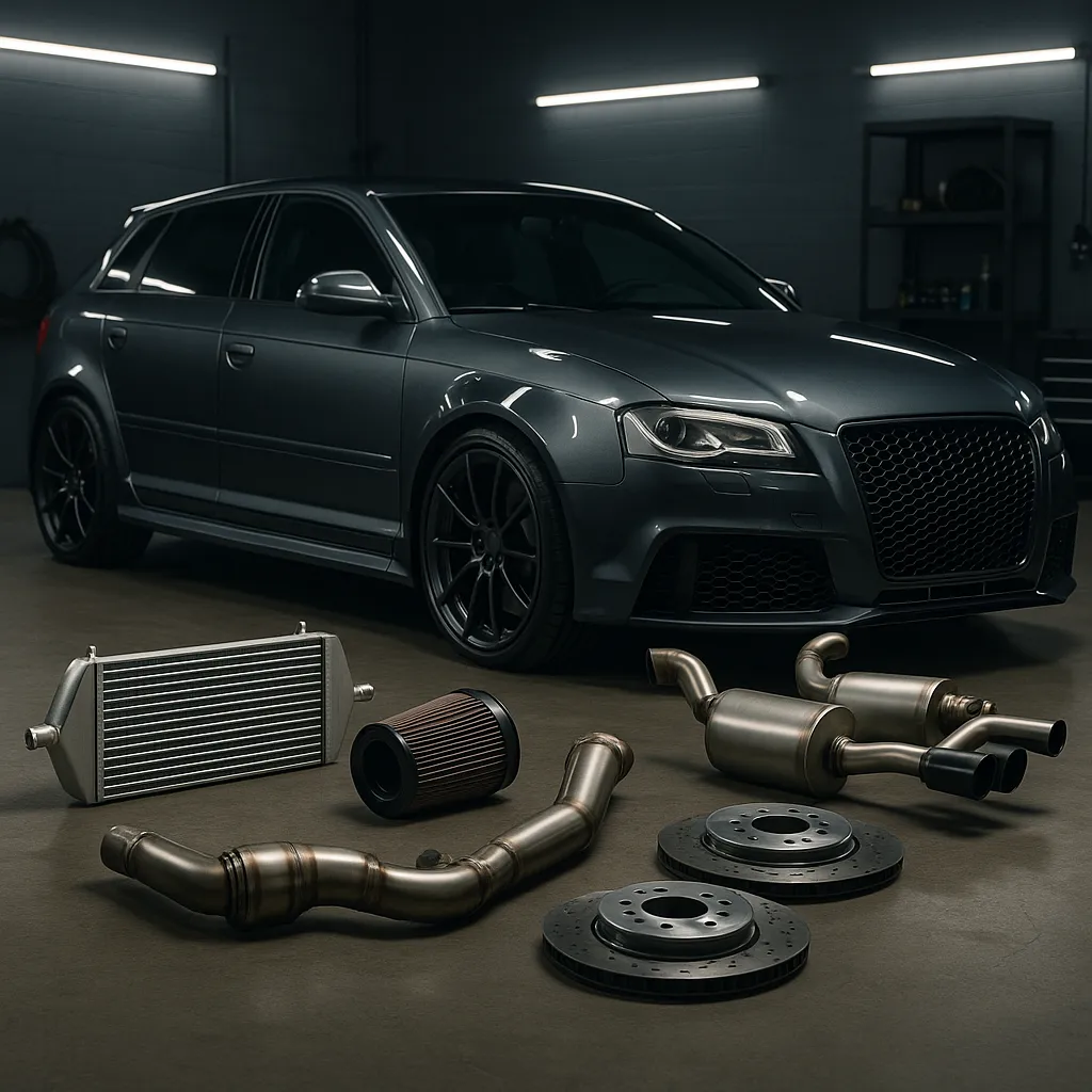 Audi RS3 8P: Augstākās veiktspējas automašīna jūsu garāžā