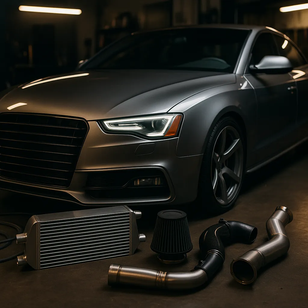 Audi S5 8T 3.0 TFSI - Veiktspējas Uzlabošana un Daļas