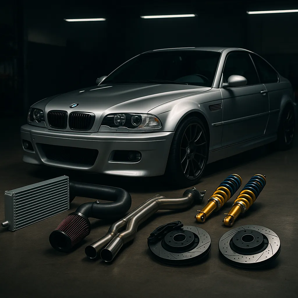 BMW 3 Series E46 M3 (01-06) - Pilnīgs ceļvedis jaudu un veiktspēju uzlabošanai