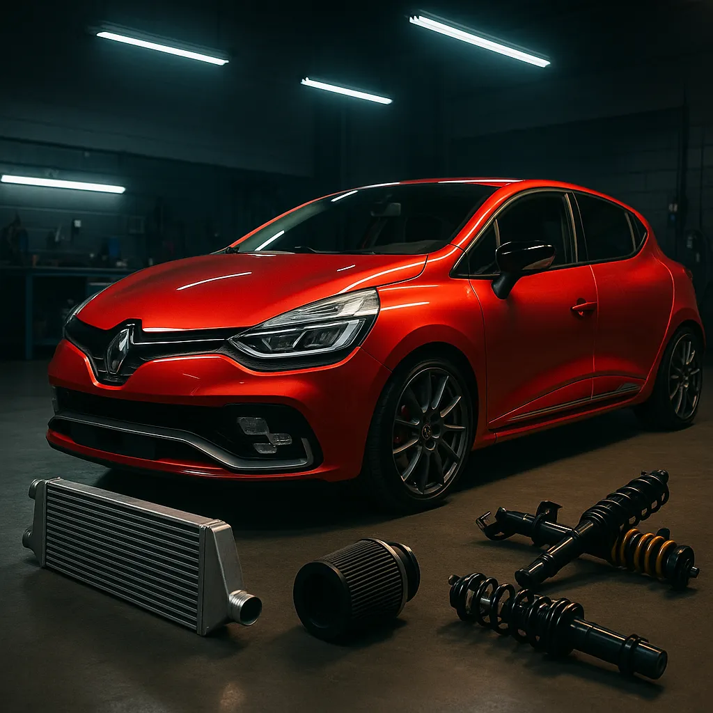 Renault Clio MK4 RS Trophy - 220: Veiktspējas uzlabošana un daļu izvēle