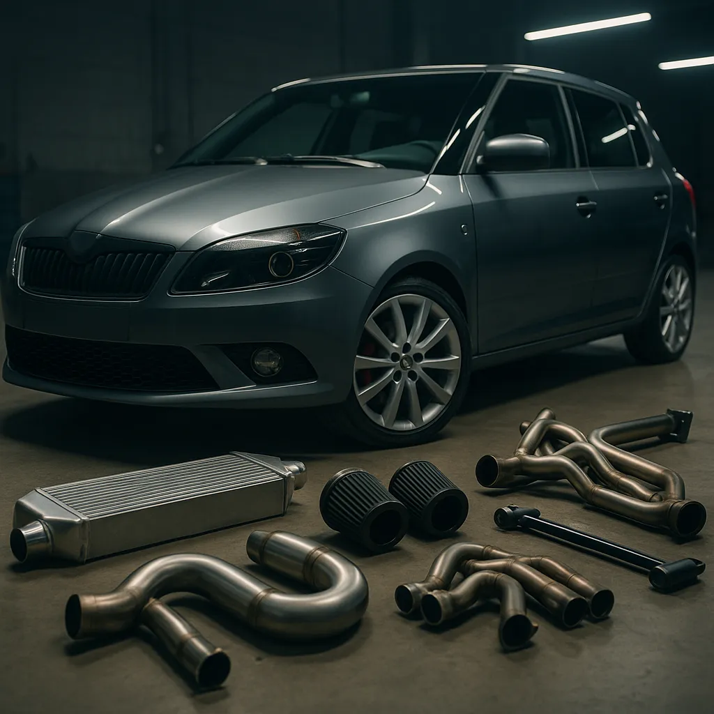 Skoda Fabia 5J vRS 180: Augstākās Veiktspējas Uzlabojumi