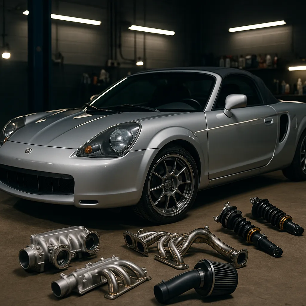 Toyota MR2 W30 1.8 VVTI: Pilnīgs ceļvedis veiktspējas uzlabojumiem