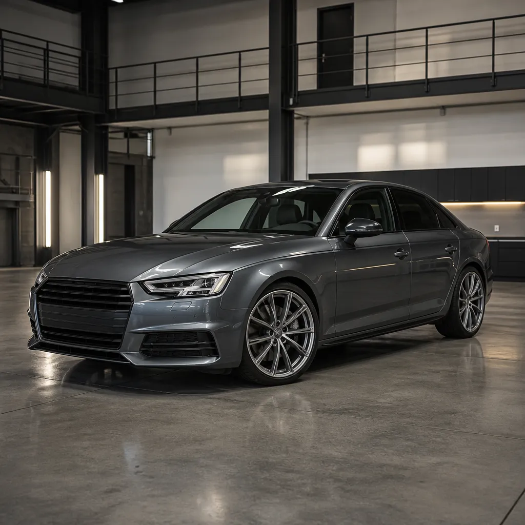 Audi A4 B9 2.0 TFSI 252 ZS tūnings: veiktspējas detaļu un uzlabojumu ceļvedis