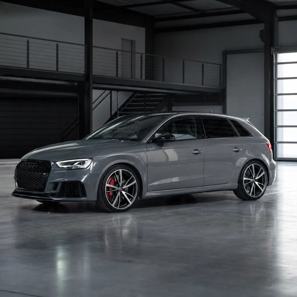 Audi RS3 8V.5 2.5 TFSI 400 ZS tūninga un detaļu ceļvedis