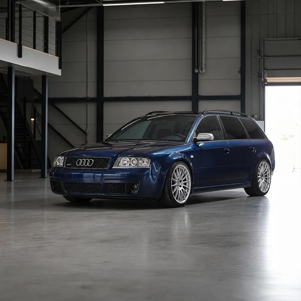 Audi RS6 C5 4.2T tūnings un veiktspējas detaļu izvēle